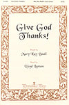 Give God Thanks SATB choral sheet music cover